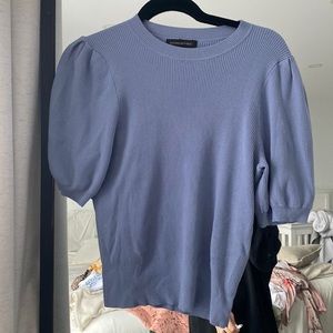 Blue banana republic ribbed top